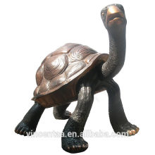 bronze de alta qualidade pequena escultura de tartaruga de água / tartaruga de metal / tartaruga de bronze
